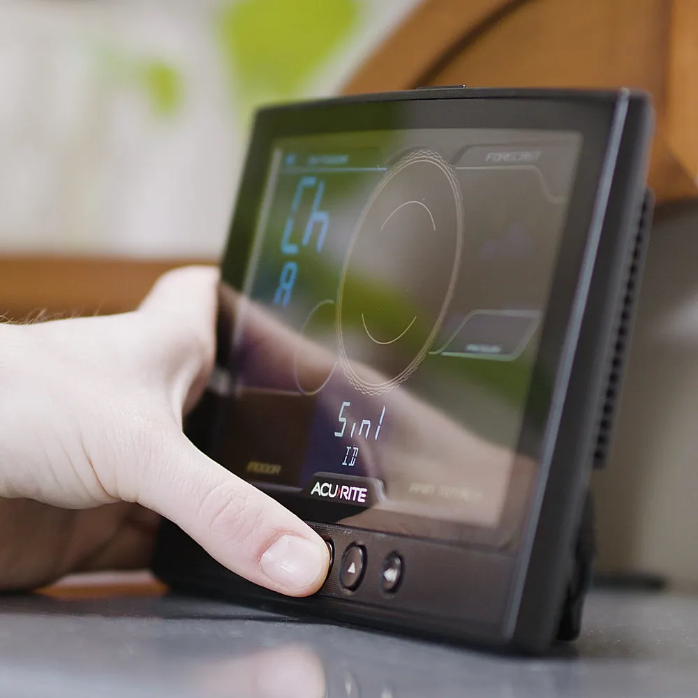 AcuRite - Iris (5-in-1) Weather Station with Direct-to-Wi-Fi Display for Remote Monitoring
