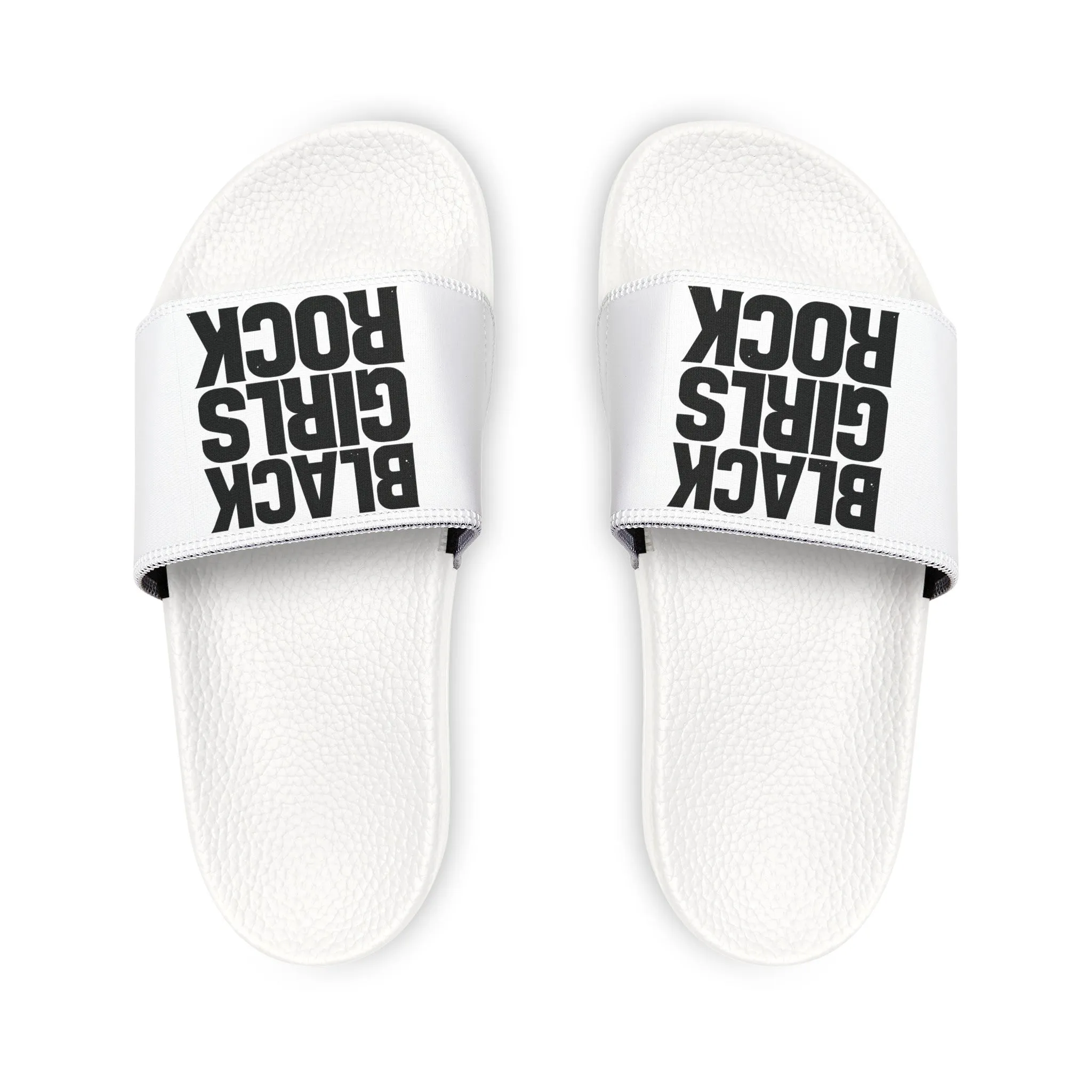 Black Girls Rock Slide Sandals