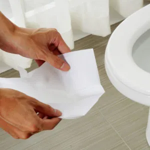 Comfort Plus disposable toilet pads for Travel  PK347