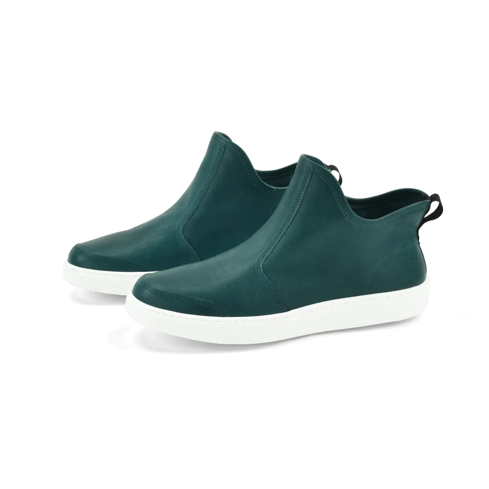 Elmore Hi - Turquoise Veg-Tan