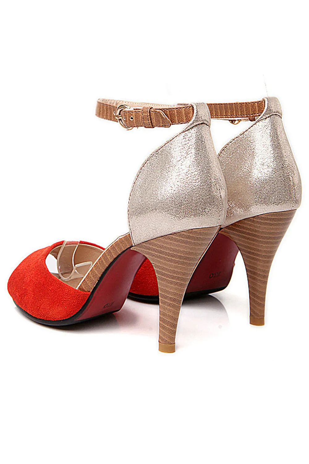 JOSKAA Woman Elegant high heel Strap Stiletto High Heel Sandals