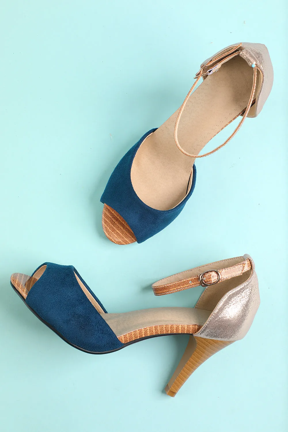 JOSKAA Woman Elegant high heel Strap Stiletto High Heel Sandals