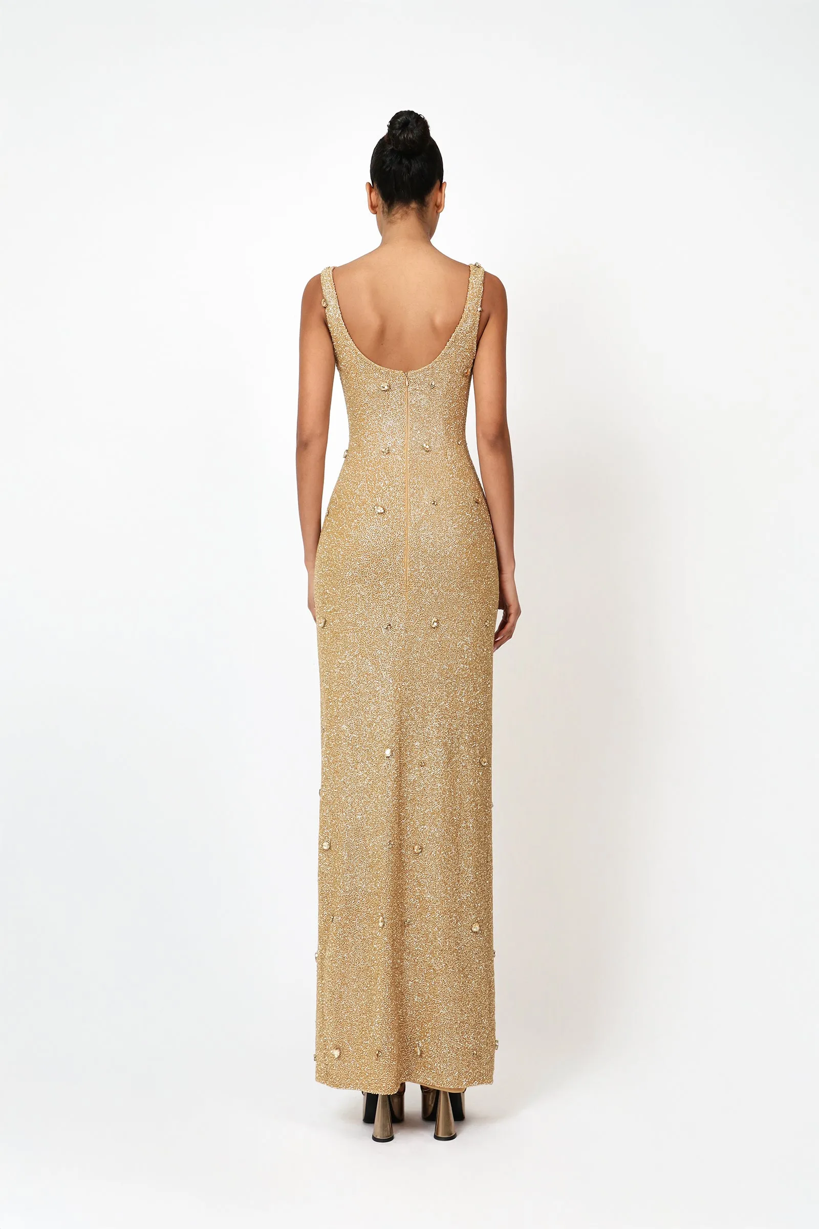 Kroon Maxi Dress - Gold