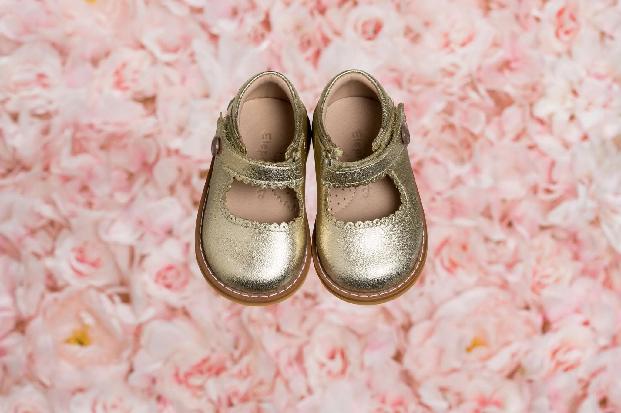 Mary Jane Toddler Metallic Gold