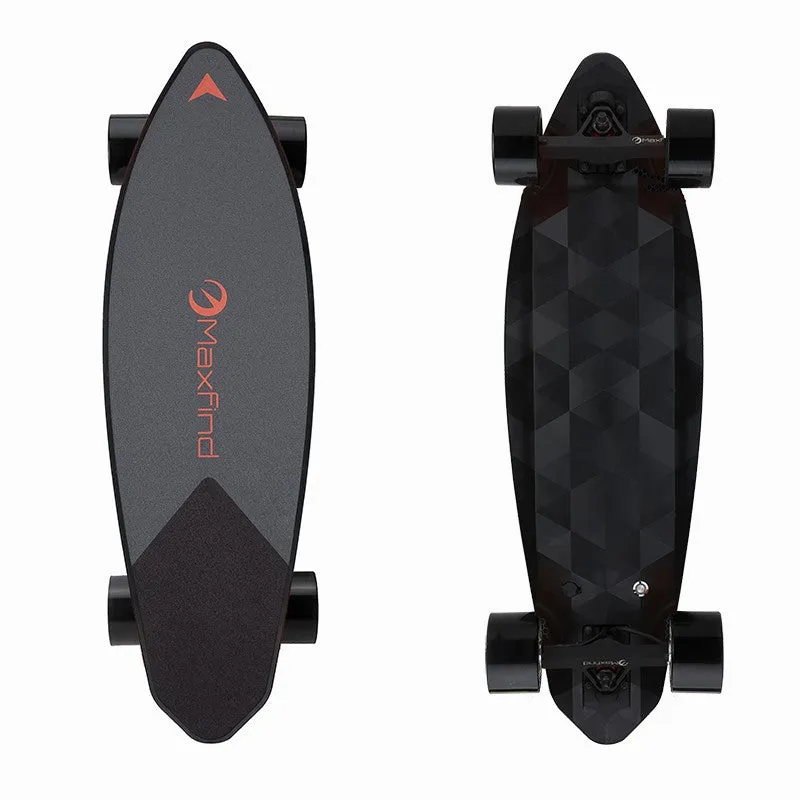 Maxfind Electric Skateboard cuarta generación MAX 2 solo Motor 1000 W con COOL controlador remoto velocidad 18 MPH