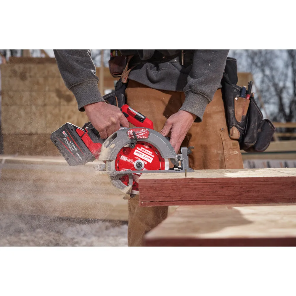 Milwaukee 2834-20TK M18 FUEL 18V 7-1/4" Circular Saw w/ Thick Kerf blade