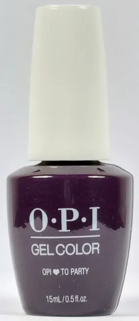 OPI ❤️ to Party * OPI Gelcolor