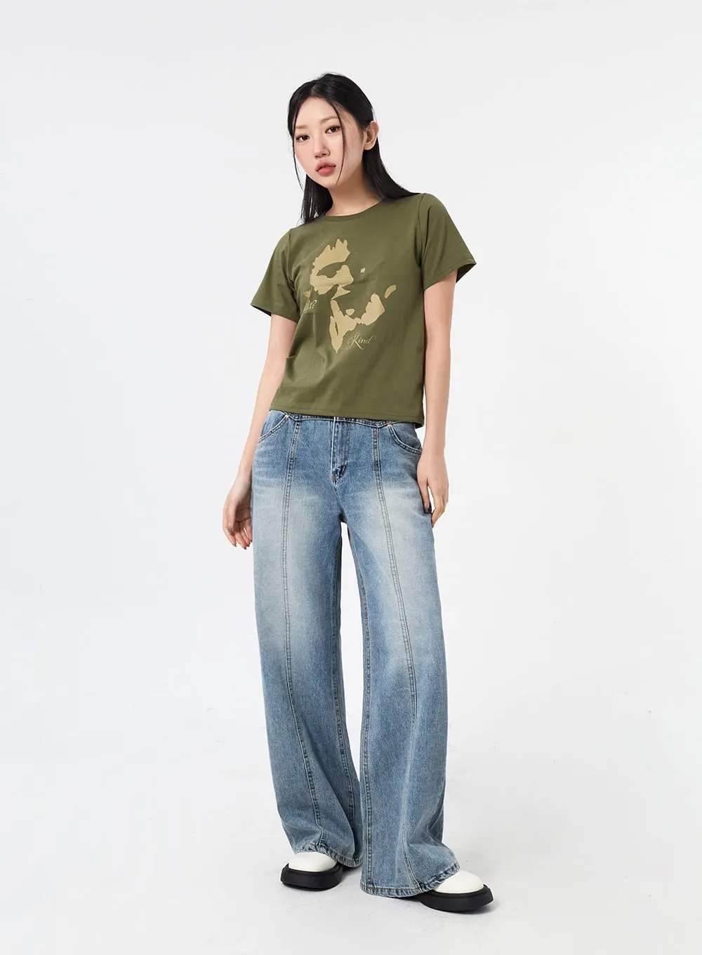 Round Toe Platform Loafer CM317