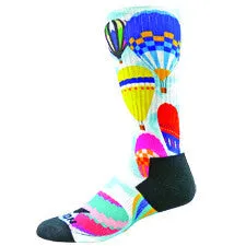 Sublimated Hot Air Balloon Crew Socks (Large)