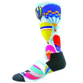 Sublimated Hot Air Balloon Crew Socks (Large)