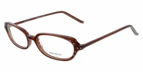 Vera Wang Luxe GLANCE BO Bordeaux Womens Optical Frame