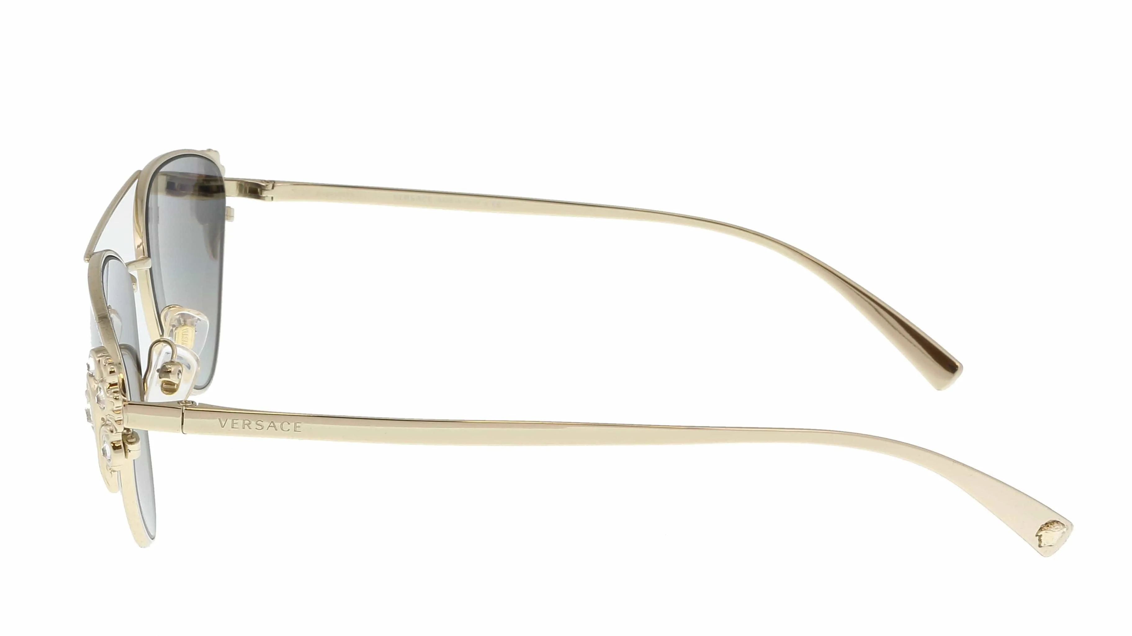 Versace VE2195B 125211 Pale Gold Cateye Sunglasses
