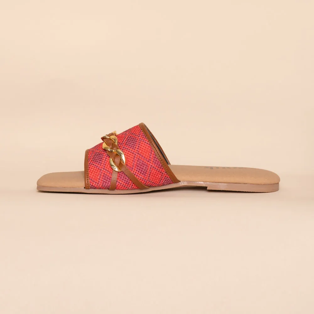 Wadiyar Diamond Women's Embellished Sliders