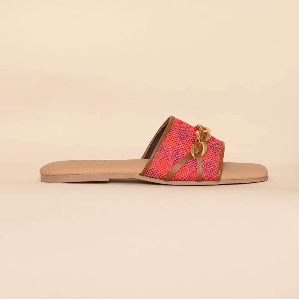 Wadiyar Diamond Women's Embellished Sliders