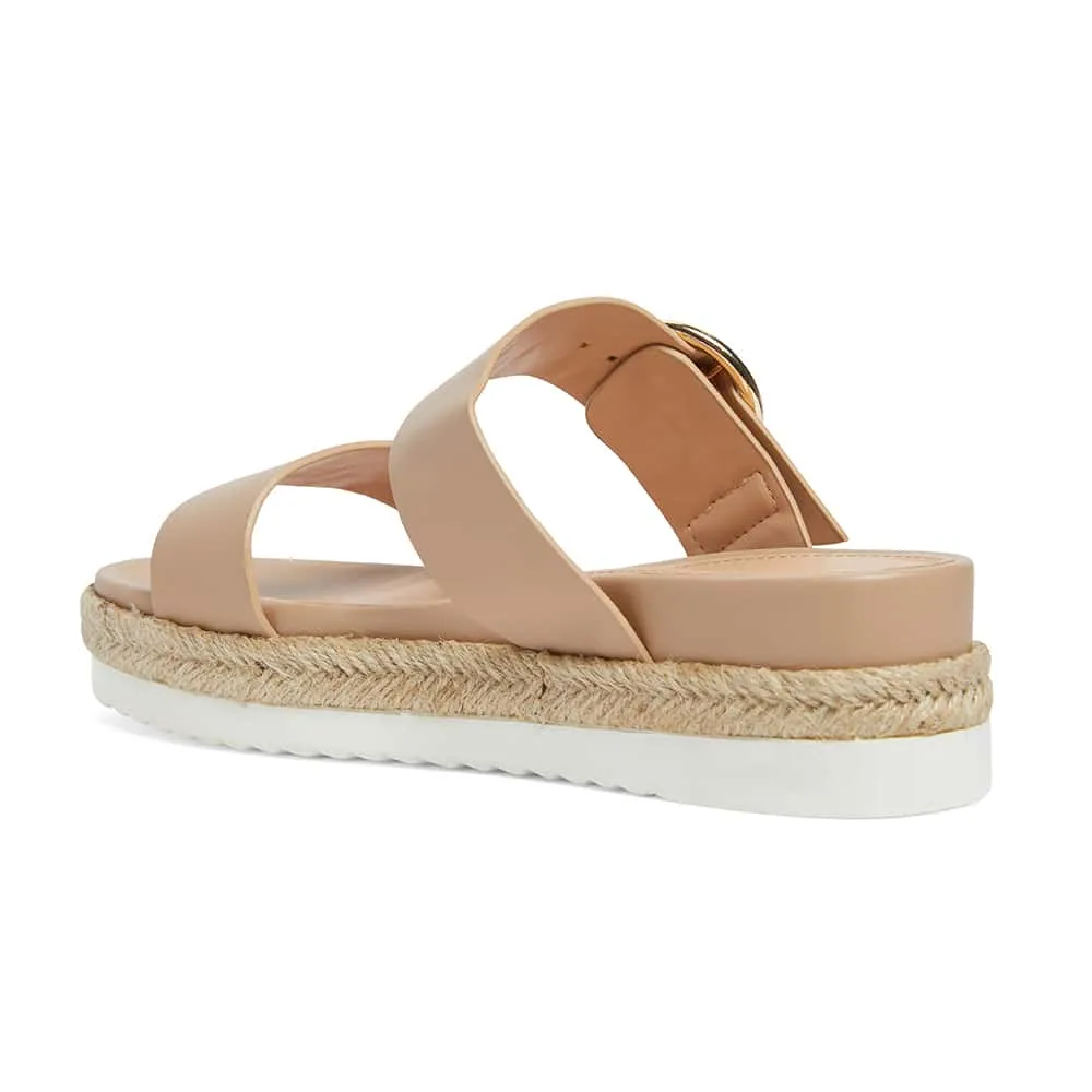 Warsaw Espadrille in Blush Smooth
