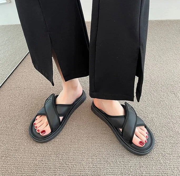 Wide Soft Bunion Sandals